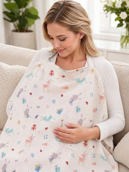 New Upgraded 2nd Generation Nursing Cover, Breastfeeding Apron, Nursing Cover-Up, Baby Feeding, Anti-Exposure Essential, Outdoor Nursing Clothing, Multi-Functional Mom Nursing Bib, Newborn Infant Nurs