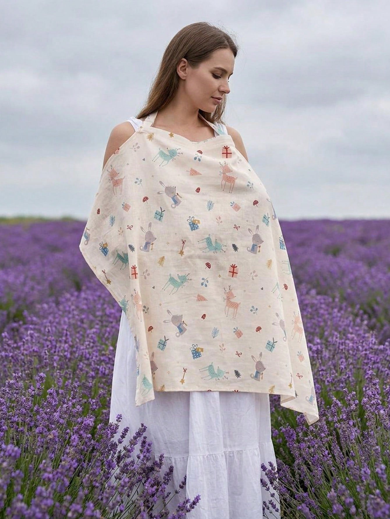 New Upgraded 2nd Generation Nursing Cover, Breastfeeding Apron, Nursing Cover-Up, Baby Feeding, Anti-Exposure Essential, Outdoor Nursing Clothing, Multi-Functional Mom Nursing Bib, Newborn Infant Nurs