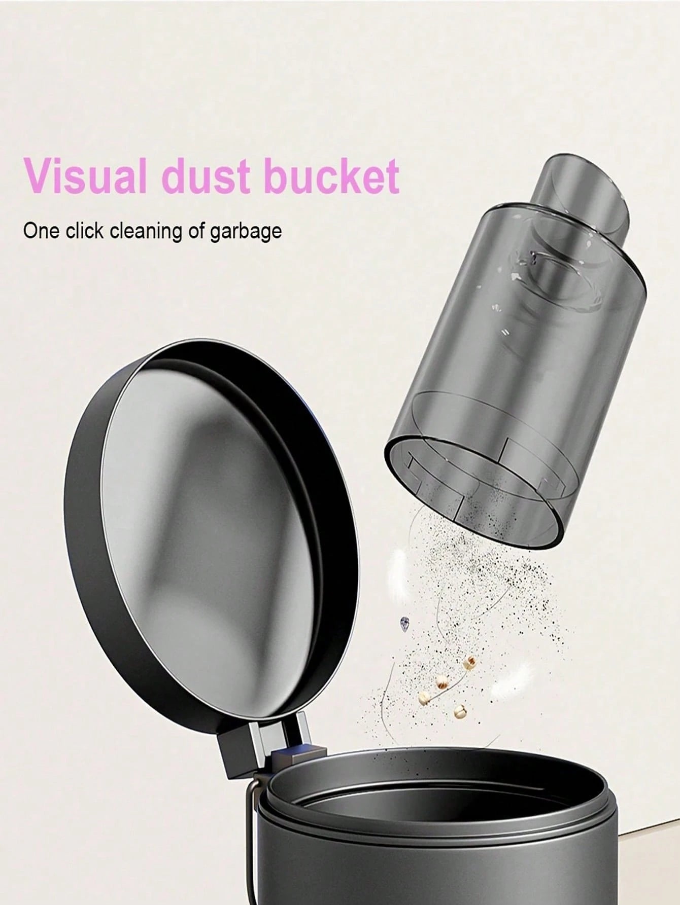 New Upgraded 3-In-1 Powerful Cordless Handheld Vacuum Cleaner, Home Vacuum Cleaner, Blower And Suction Integrated, USB Rechargeable, Mini Lightweight, Suitable For Cleaning Dust, Snack Crumbs, Hair, S