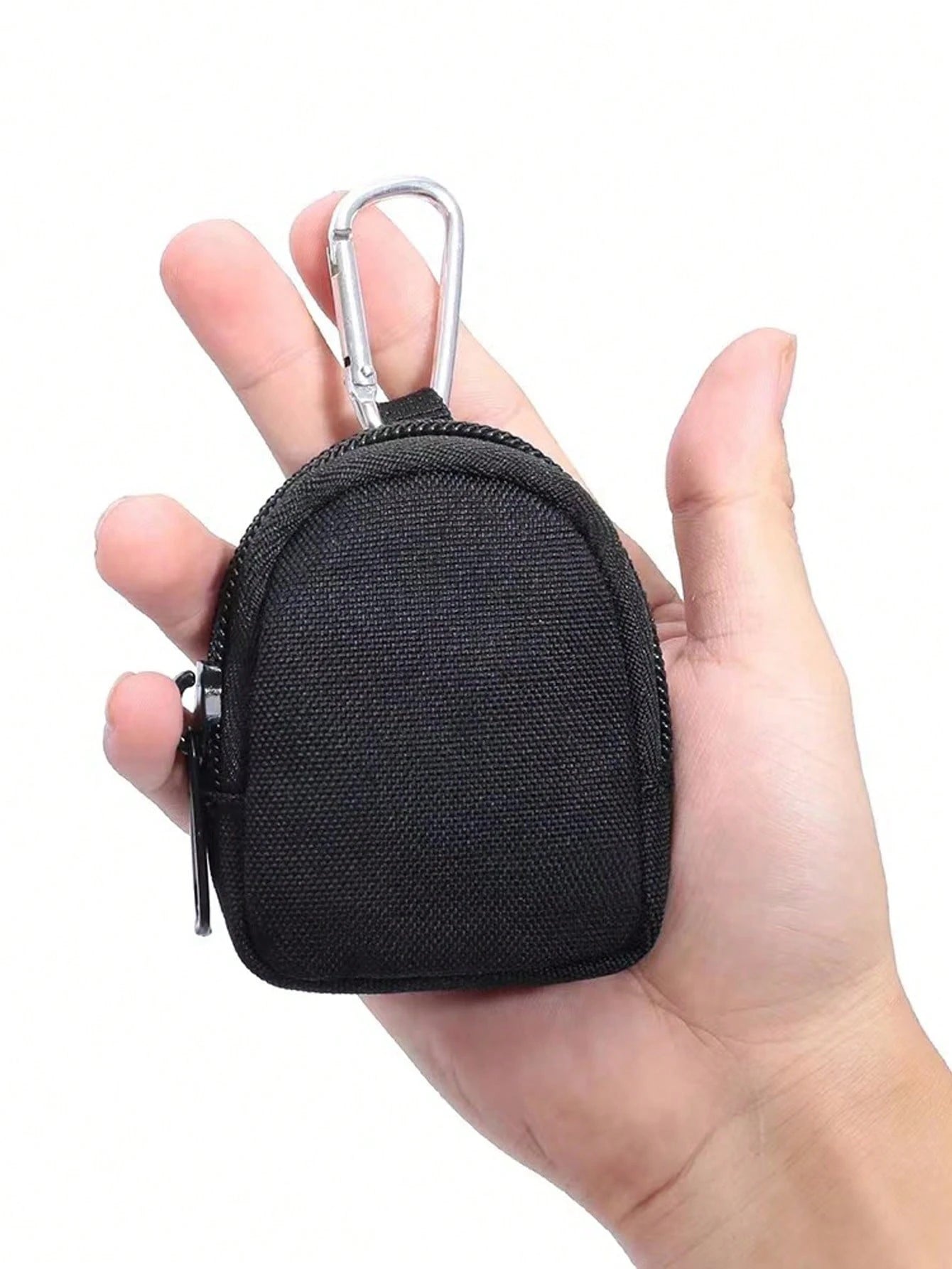 New Waist Bag Portable Small Pouch Round Wear-Resistant Small Wallet Outdoor Small Storage Bag For Men Mini Wallet