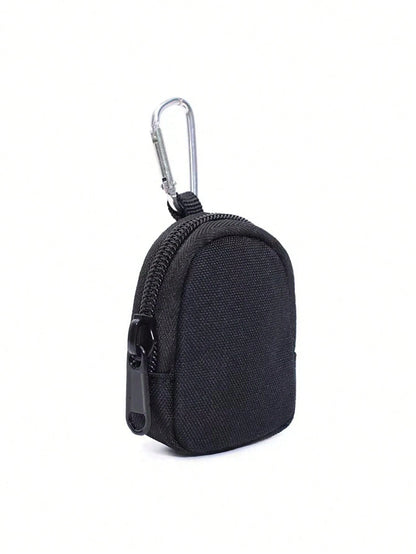 New Waist Bag Portable Small Pouch Round Wear-Resistant Small Wallet Outdoor Small Storage Bag For Men Mini Wallet