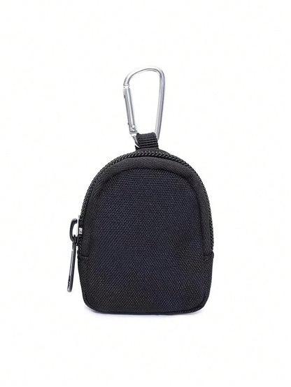 New Waist Bag Portable Small Pouch Round Wear-Resistant Small Wallet Outdoor Small Storage Bag For Men Mini Wallet