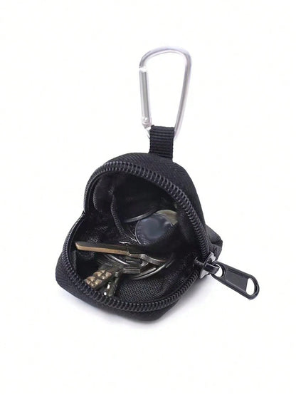 New Waist Bag Portable Small Pouch Round Wear-Resistant Small Wallet Outdoor Small Storage Bag For Men Mini Wallet