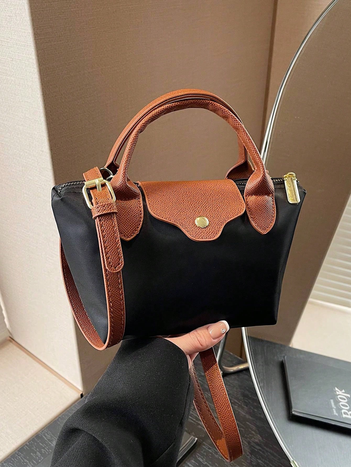New Women Nylon Casual Tote Shoulder Bag Crossbody Dumpling Handbag