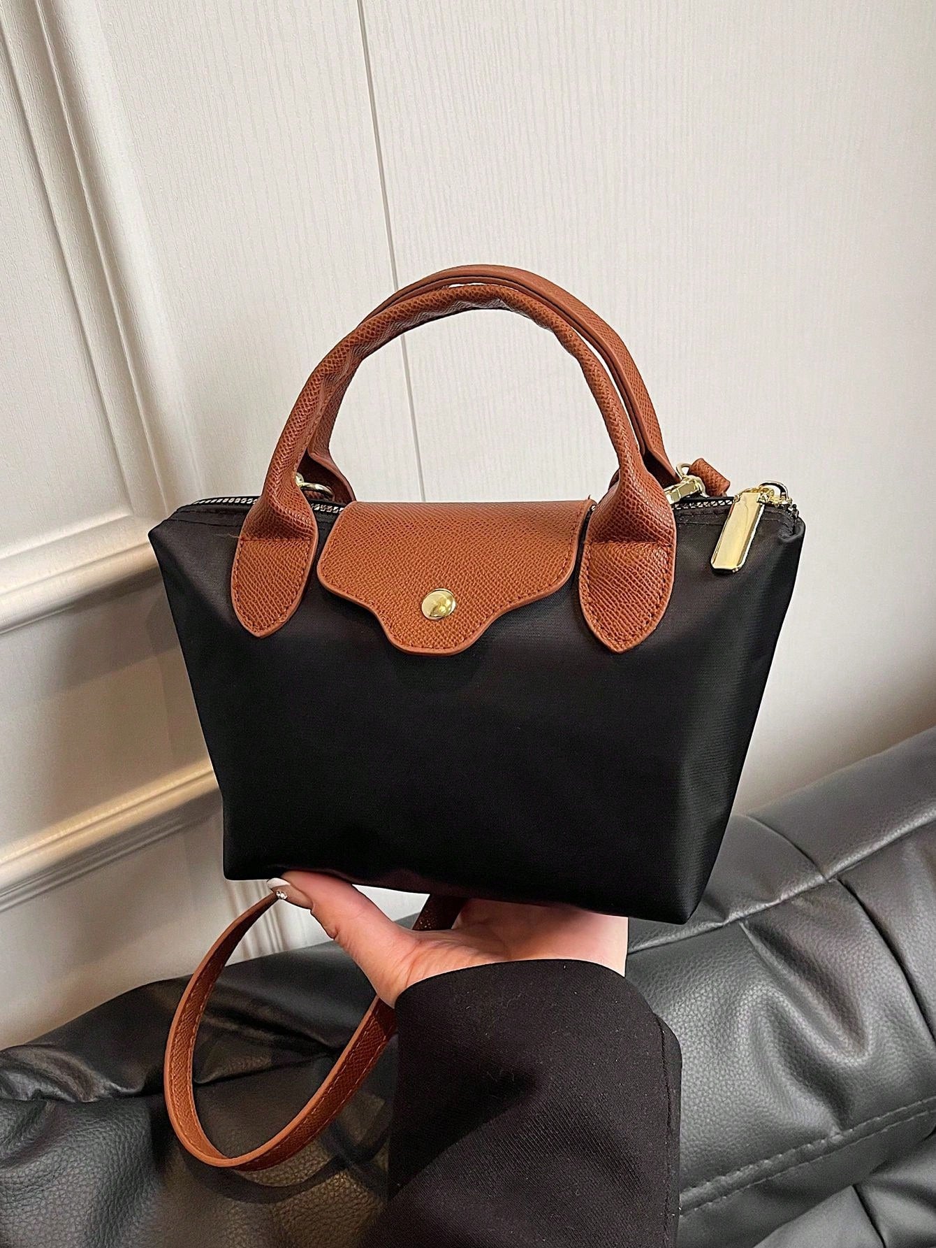 New Women Nylon Casual Tote Shoulder Bag Crossbody Dumpling Handbag
