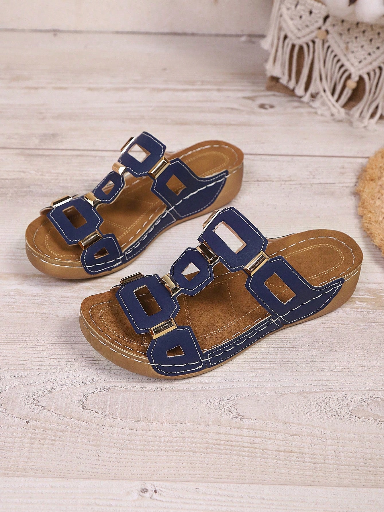New Women's Fashion Flat Sandals, Wedge Sandals, Beach Sandals For Summer, Platform Sandals, Platform Sandals, Gladiator Sandals