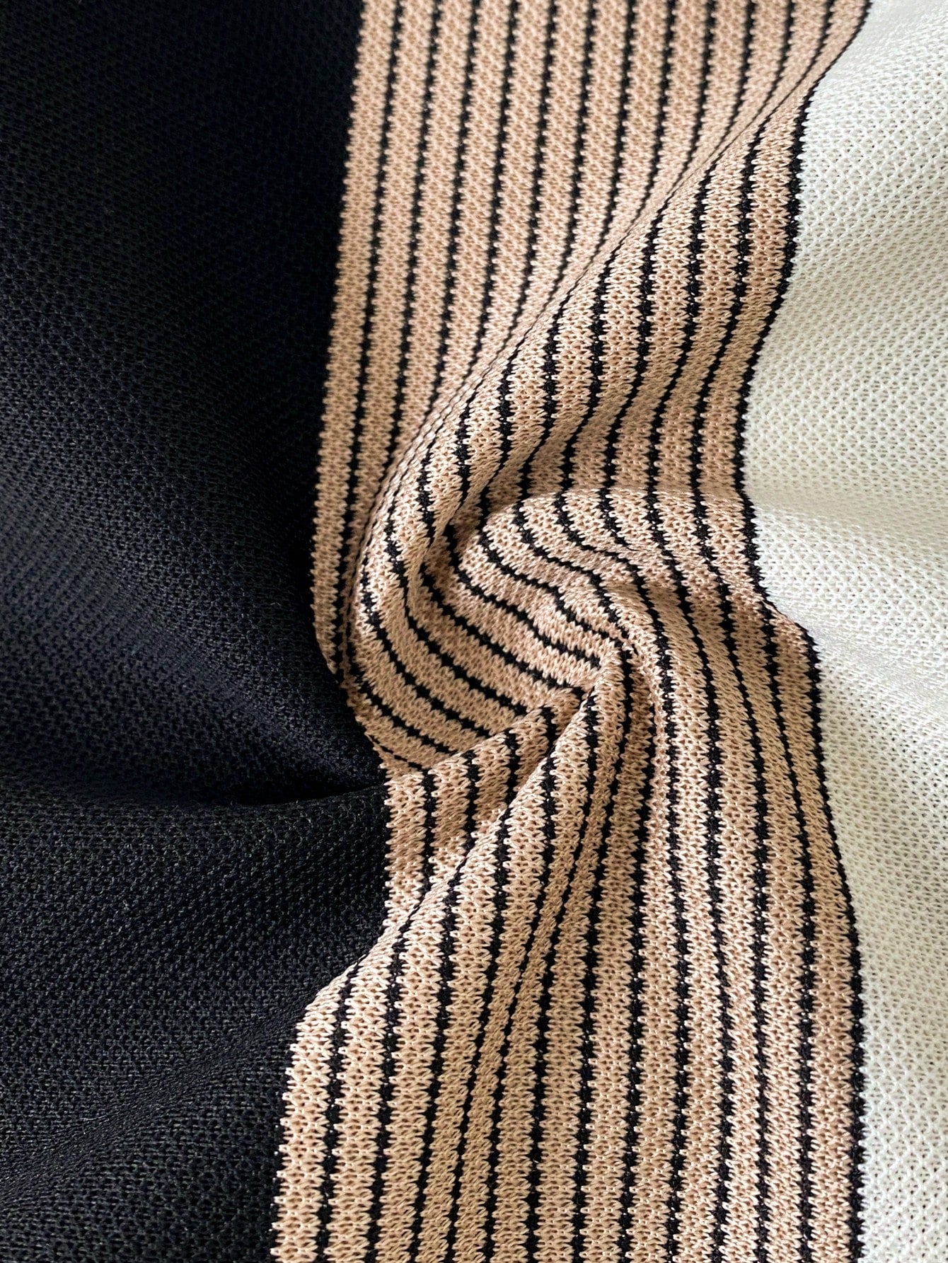 Newborn Baby Boy Black And White Striped Short Sleeve Knit Romper,Summer Casual Family Matching Outfit For Birthday Party,Wedding,Christening,Shower