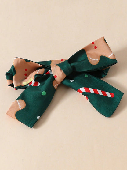 Newborn Baby Girl Christmas Outfits Ruffle Long Sleeve Romper Gingerbread Man Suspender Dress Fall Winter Clothes