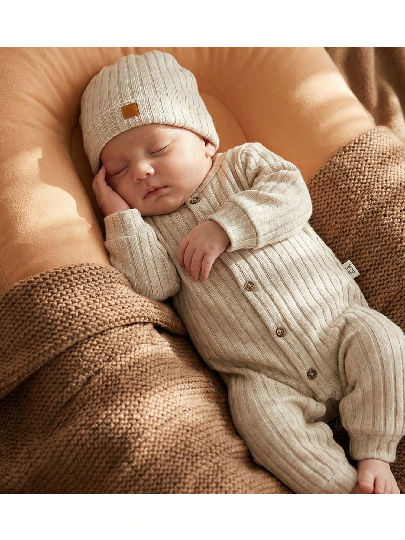 Newborn Baby Strawberry Pattern Casual Daily Outing One-Piece Long Pants