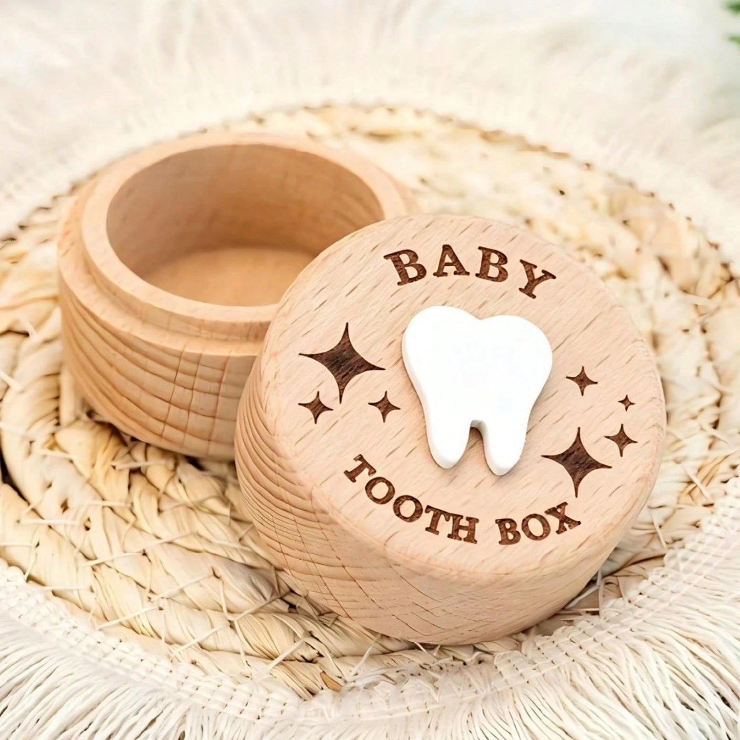 Newborn Essential Items, Newborn Supplies, Newborn Gifts, Baby Products, Baby Shower Gifts, Milestone Memento, Natural Wooden Newborn Memory Box, Baby's First Haircut Milestone Collection Box