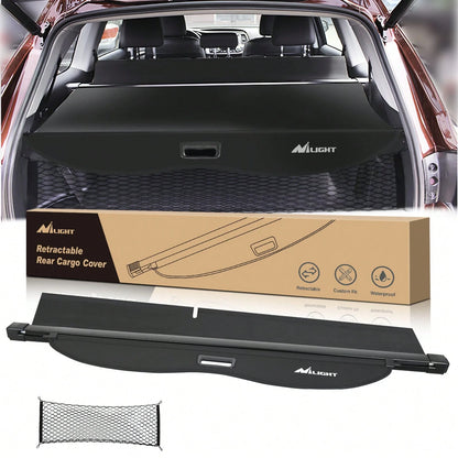 Nilight Cargo Cover Compatible With Toyota 4runner 2010-2021 2022 2023 2024, Retractable Privacy Security Shield Shade Rear Trunk Cover, With Trunk Storage Net