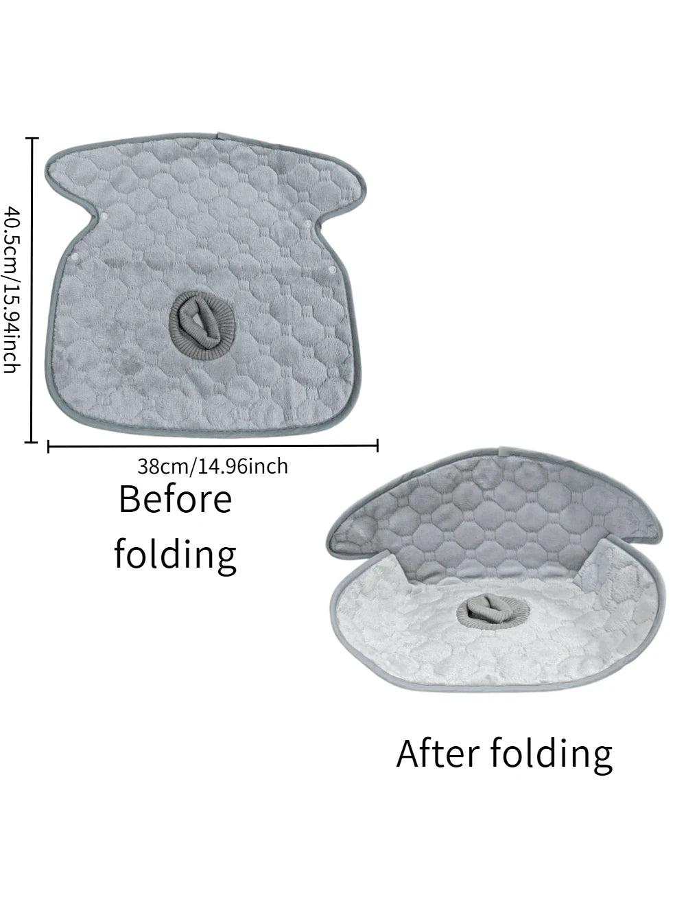 Non-Slip Baby Stroller Seat Liner, Absorbent & Washable With Safety Belt Holes, Universal Folding Toddler Seat Cushion, Suitable For Strollers, High Chairs, Car Safety Seats