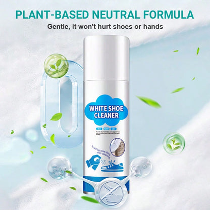 Nuokaiqi White Shoe Cleaning Cream, A Whitening And Decontamination Agent For Leather, Car Interiors And Genuine Faux Leather Sofas, A Multi-Purpose Cleaner With Sponge  Outdoor  Casual  Cute    Alumi