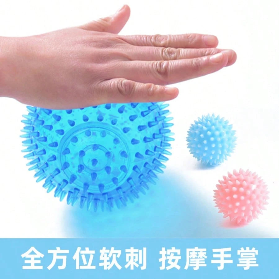 Odorless Grip Strength Spiky Ball Rehabilitation Grip Ball Finger Strength Recovery Training Massage Ball Finger Strength Training Ball