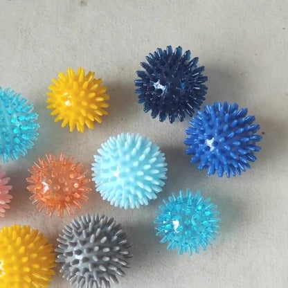 Odorless Grip Strength Spiky Ball Rehabilitation Grip Ball Finger Strength Recovery Training Massage Ball Finger Strength Training Ball