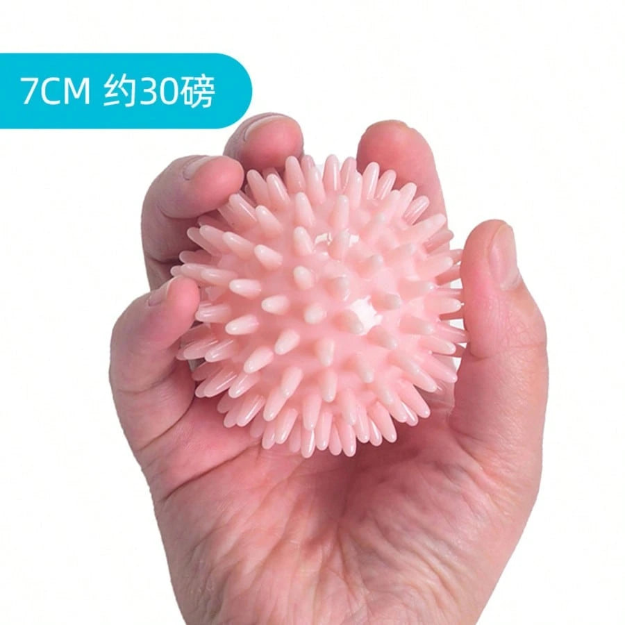 Odorless Grip Strength Spiky Ball Rehabilitation Grip Ball Finger Strength Recovery Training Massage Ball Finger Strength Training Ball