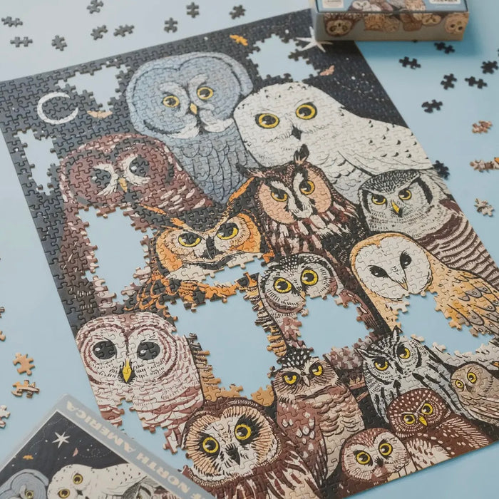 Owls of North America Puzzle