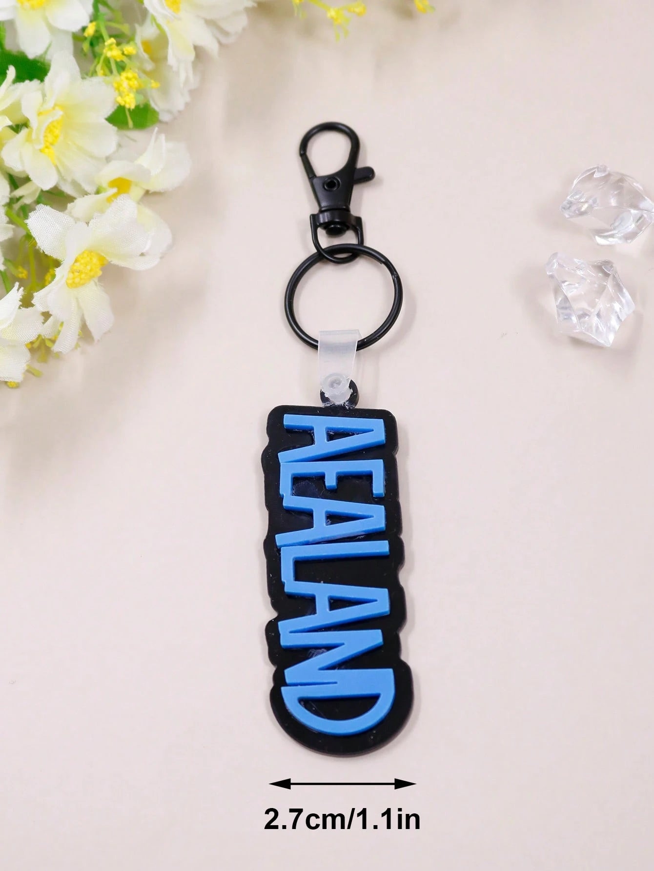 Personalized Name Keychain Pendant, Cute And Colorful, Suitable For Bags, Backpacks And Car Keys, Perfect As A Decorative Gift For Friends And Family