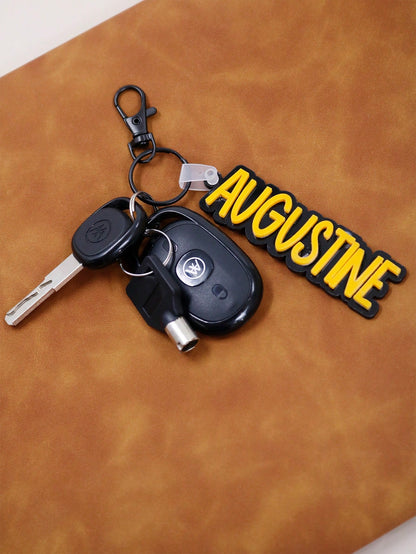 Personalized Name Keychain Pendant, Cute And Colorful, Suitable For Bags, Backpacks And Car Keys, Perfect As A Decorative Gift For Friends And Family
