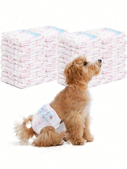 Pet Dog Diapers, Puppy Diapers, Suitable For Toy Poodle, For Pet Menstrual Period, Protect Pet Health, Best Birthday Gift For Happy Puppy, Pet Supplies, Pet Diapers