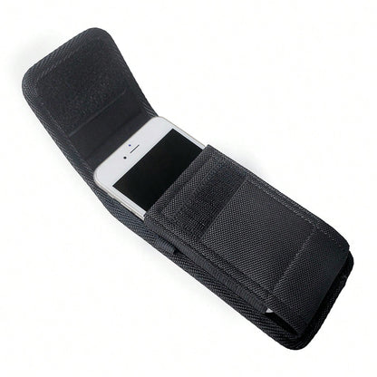 Phone Waist Bag Belt Clip Phone Leather Case Nylon Oxford Fabric Phone Sleeve