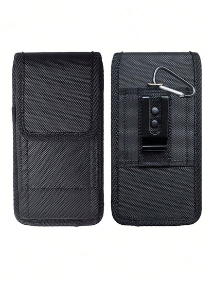 Phone Waist Bag Belt Clip Phone Leather Case Nylon Oxford Fabric Phone Sleeve