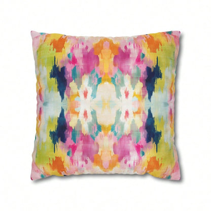 [Pillow Cover]Watercolor TH1Row Pillow Cover Pastel Abstract Art Home DE1cor.1PC Pillow Cover, You Can Lean Against It When You're Relaxing On The Sofa; You Can Hug It When You're Thinking; It Can Be