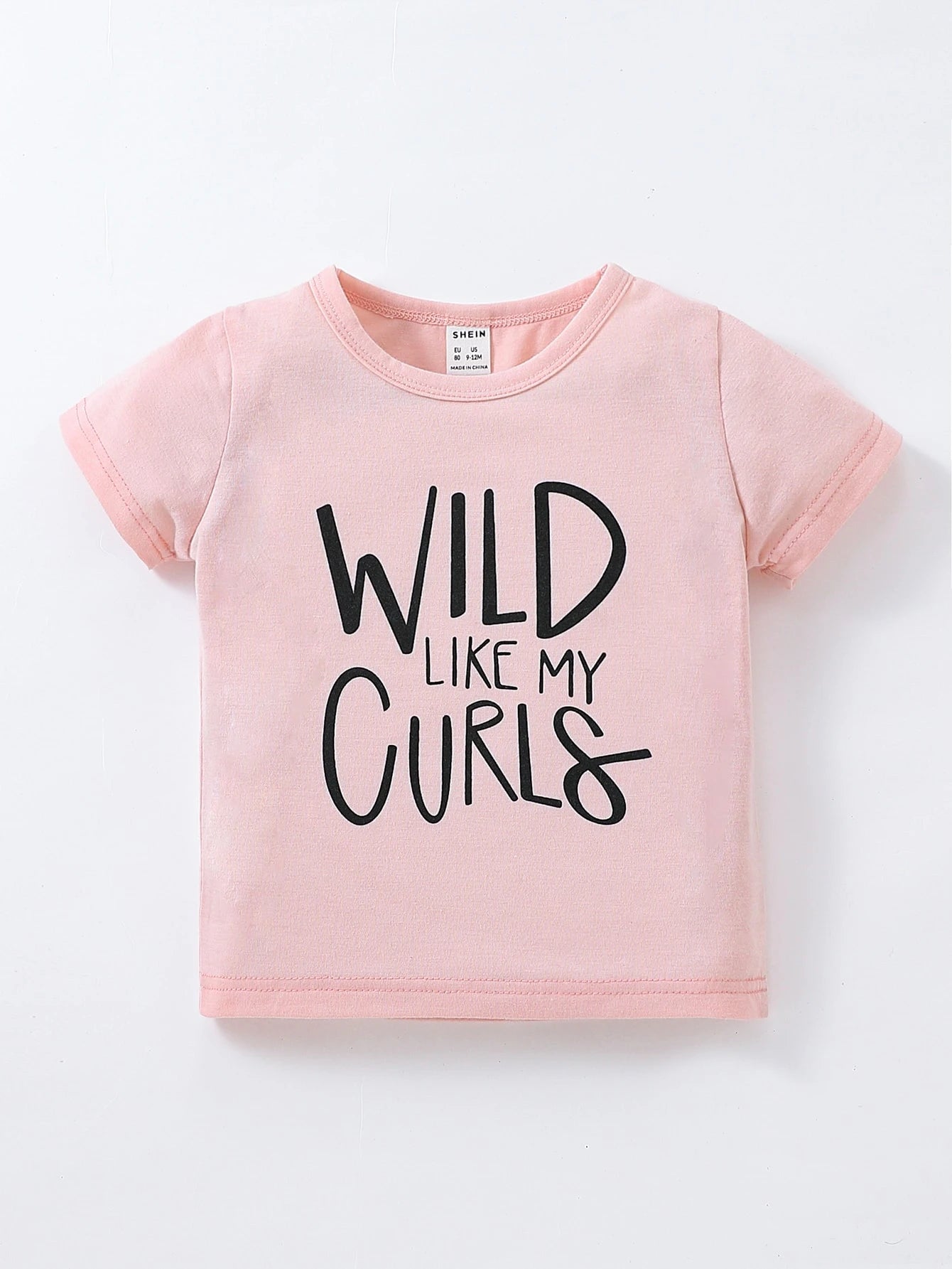 Playful Pals Baby Girl Slogan Graphic Tee