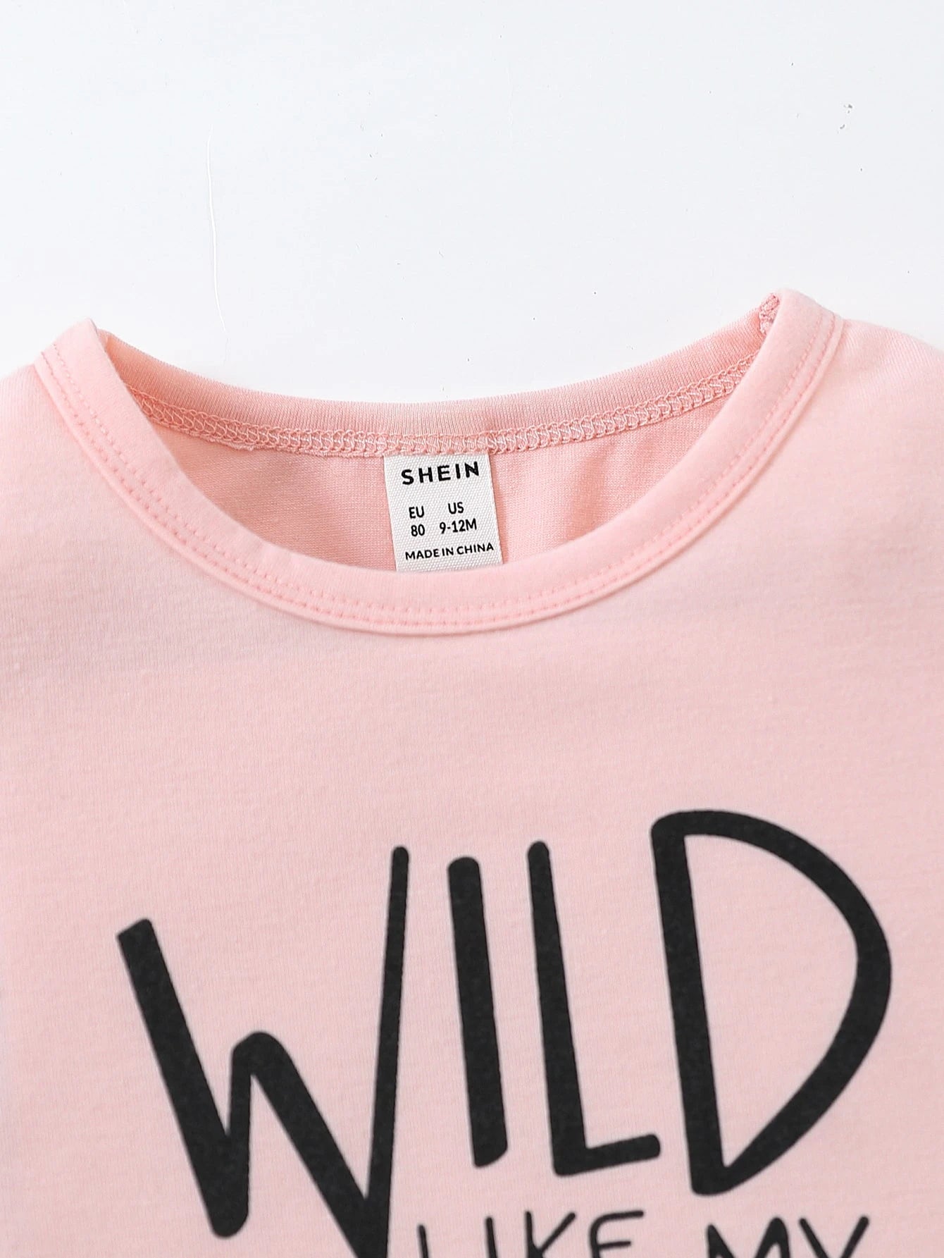 Playful Pals Baby Girl Slogan Graphic Tee