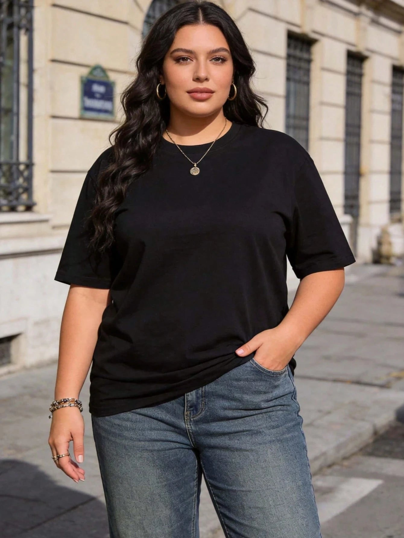 Plus Size Ladies' T-Shirts, Casual Short-Sleeved T-Shirts, Suitable For Everyday Wear-Machine Washable And Comfortable, Suitable For All Seasons, Loose Version, Suitable For Sports And Leisure Wear.
