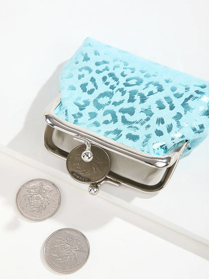 Polka Dot Perfection Women's Stylish & Versatile Kiss Lock Lightweight Cash ID Card Credit Card Portable Pocket Small Pocket Wallet Short Wallet Fashion Modern Travel For Birthday Gift Gift Anniversar