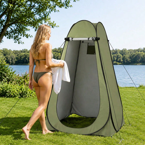 Pop-Up Privacy Tents, Portable Waterproof Showers Beach Changing Facilities, Toilet Tent, Secluded Shower Areas, Suitable For Hiking, Fishing