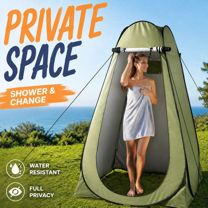 Pop-Up Privacy Tents, Portable Waterproof Showers Beach Changing Facilities, Toilet Tent, Secluded Shower Areas, Suitable For Hiking, Fishing