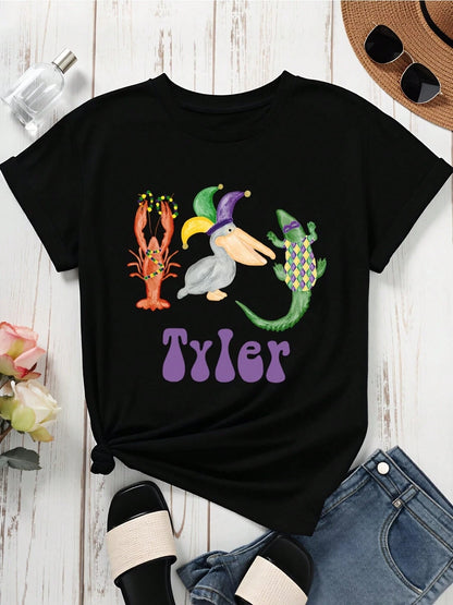 Pre K Teacher T Shirt Black Apple With Pink Bow And School Supplies Print For Preschool Teachers And Students