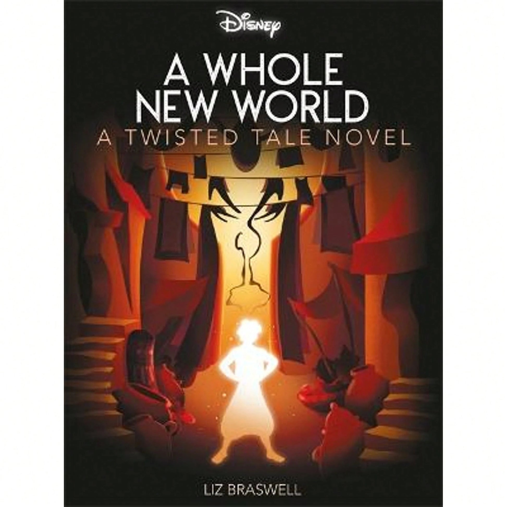 Pre-Owned Disney Princess Aladdin: A Whole New World (Paperback) By Liz Braswell