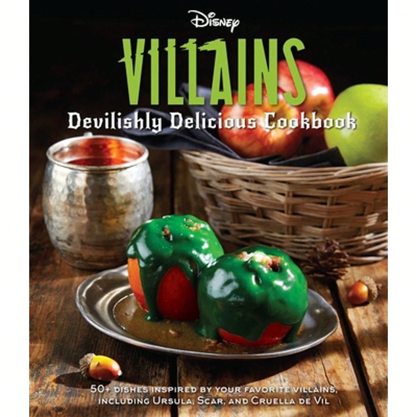 Pre-Owned Disney Villains: Devilishly Delicious Cookbook (Hardcover) By Julie Tremaine