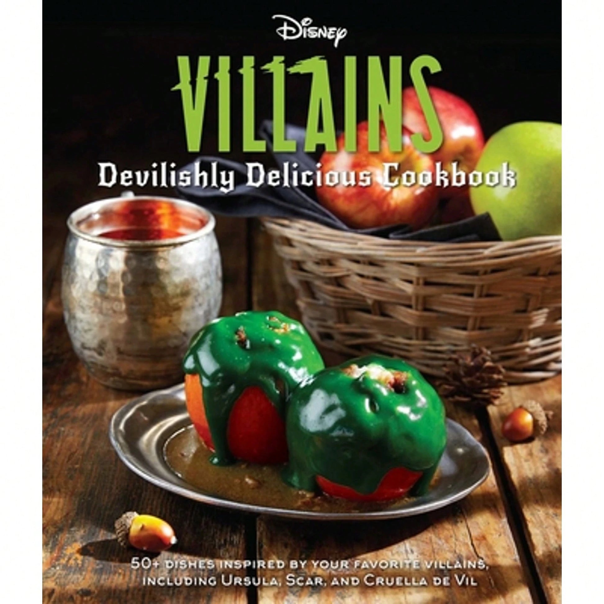 Pre-Owned Disney Villains: Devilishly Delicious Cookbook (Hardcover) By Julie Tremaine