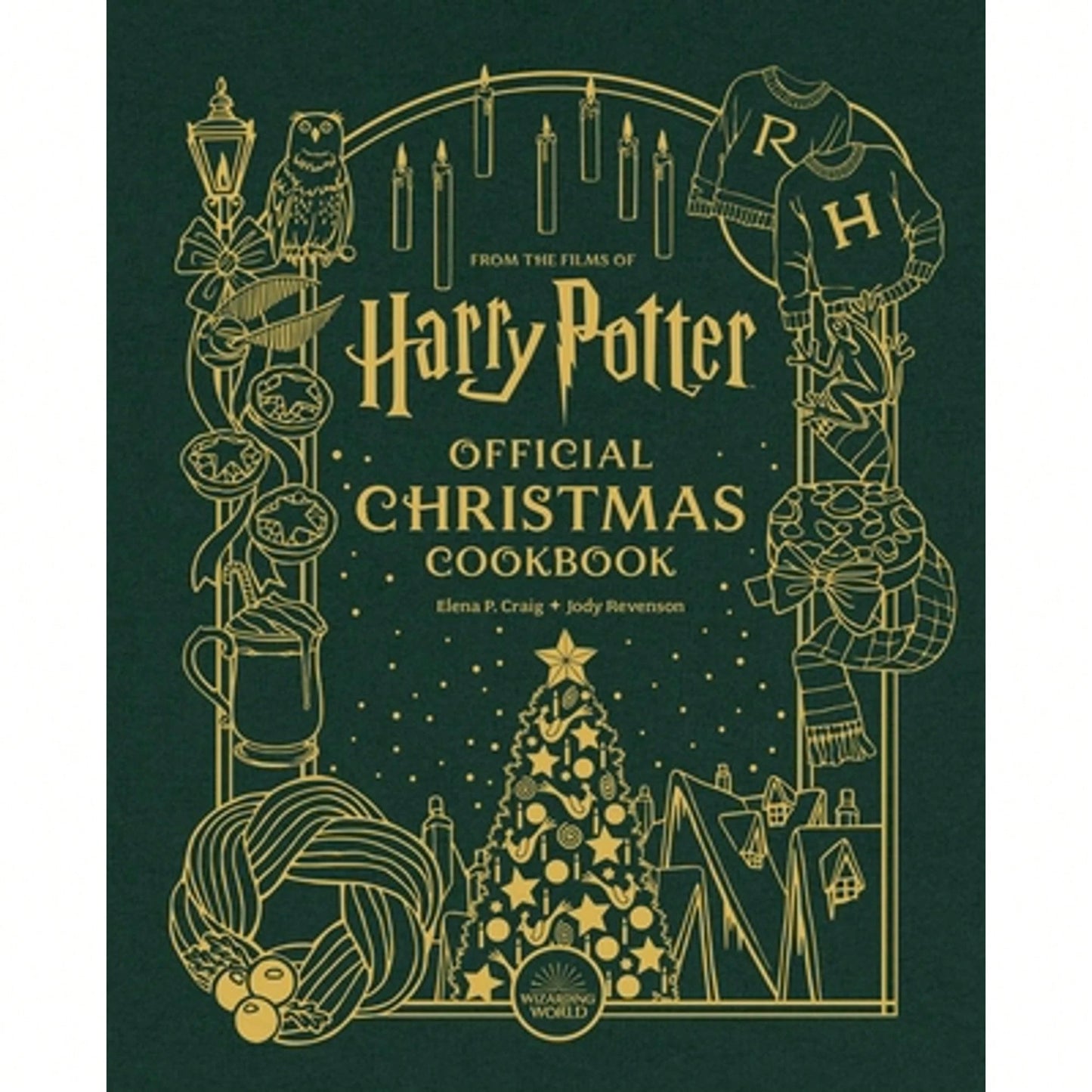 Pre-Owned Harry Potter: Official Christmas Cookbook (Hardcover) By Elena Craig, Jody Revenson