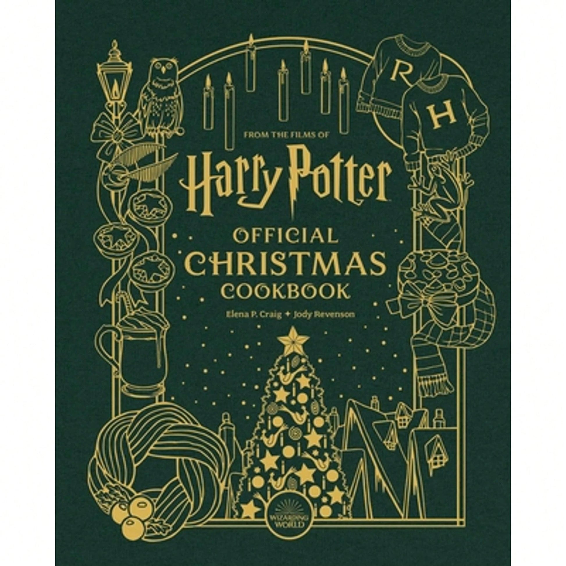 Pre-Owned Harry Potter: Official Christmas Cookbook (Hardcover) By Elena Craig, Jody Revenson