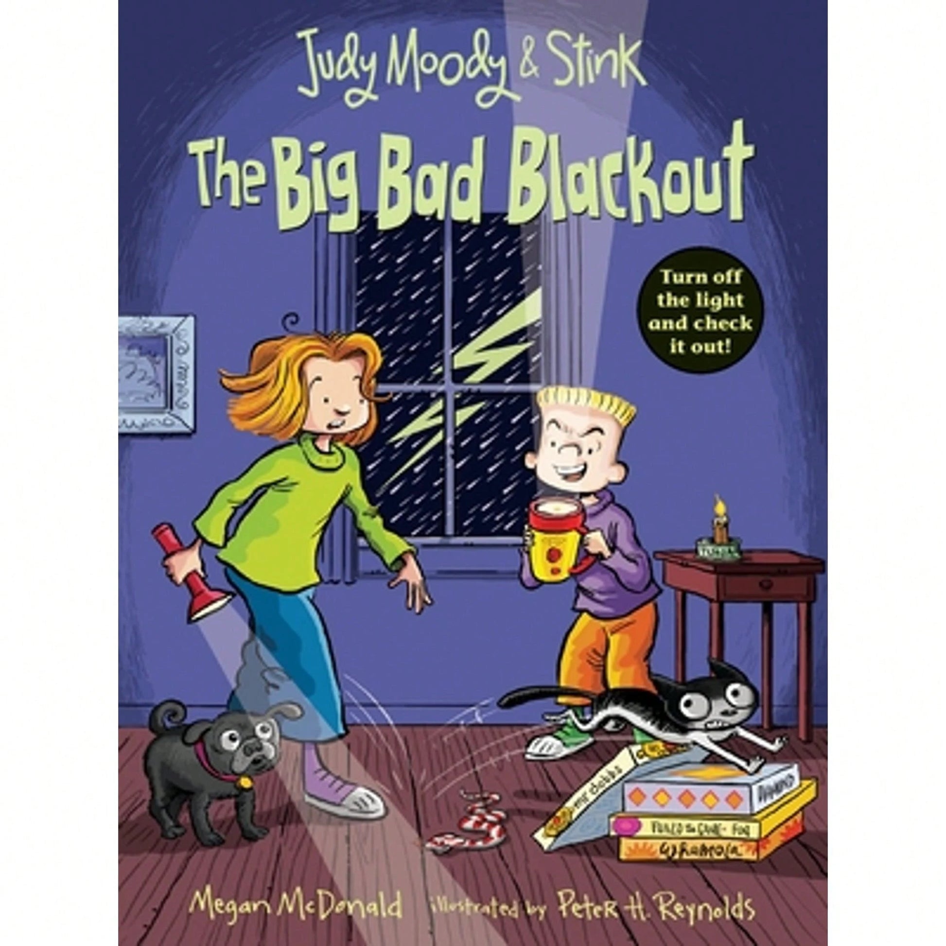 Pre-Owned Judy Moody And Stink: The Big Bad Blackout (Paperback) By Megan McDonald