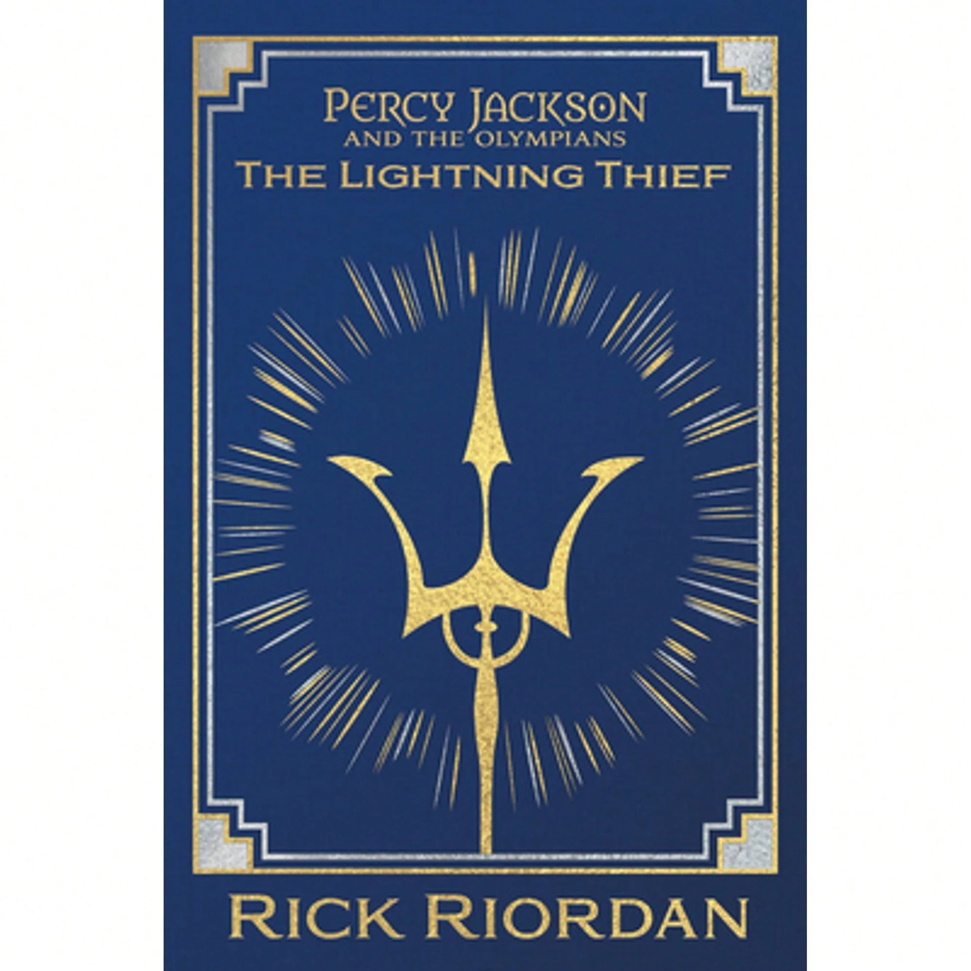 Pre-Owned Percy Jackson And The Olympians The Lightning Thief Deluxe Collector's Edition (Hardcover) By Rick Riordan