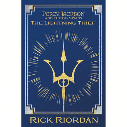 Pre-Owned Percy Jackson And The Olympians The Lightning Thief Deluxe Collector's Edition (Hardcover) By Rick Riordan