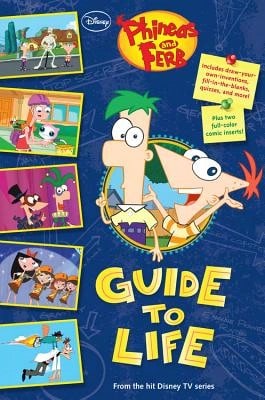 Pre-Owned Phineas And Ferb Guide To Life (Hardcover) By Disney Books