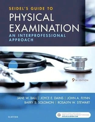 Pre-Owned Seidel's Guide To Physical Examination: An Interprofessional Approach (Hardcover) By Jane W Ball, Joyce E Dains, John A Flynn