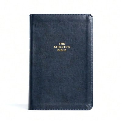 Pre-Owned The CSB Athlete's Bible, Navy Leathertouch: Devotional Bible For Athletes (Hardcover) By Fellowship Of Christian Athletes, Csb Bibles By Holman (Editor)
