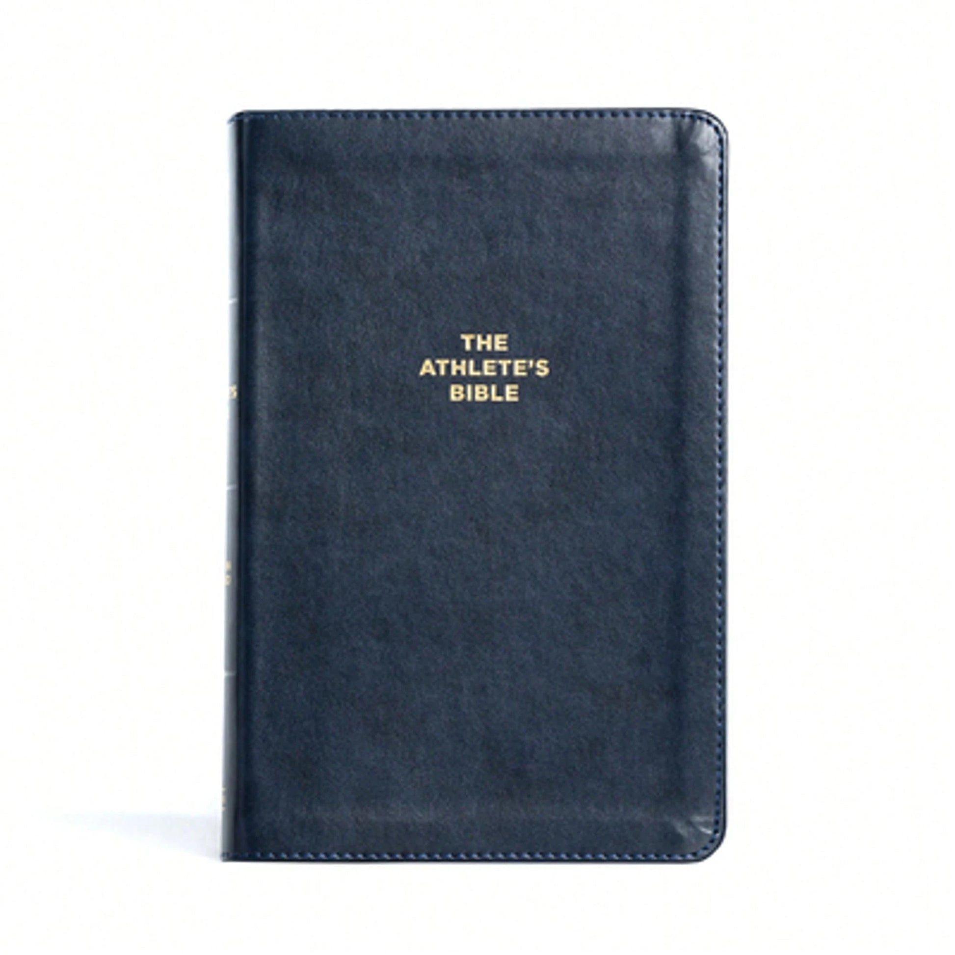 Pre-Owned The CSB Athlete's Bible, Navy Leathertouch: Devotional Bible For Athletes (Hardcover) By Fellowship Of Christian Athletes, Csb Bibles By Holman (Editor)
