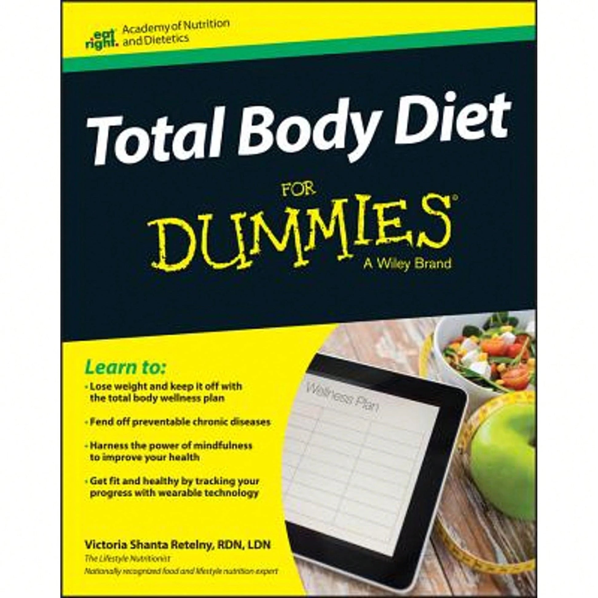 Pre-Owned Total Body Diet For Dummies (Paperback) By Victoria Shanta Retelny, Academy Of Nutrition & Dietetics