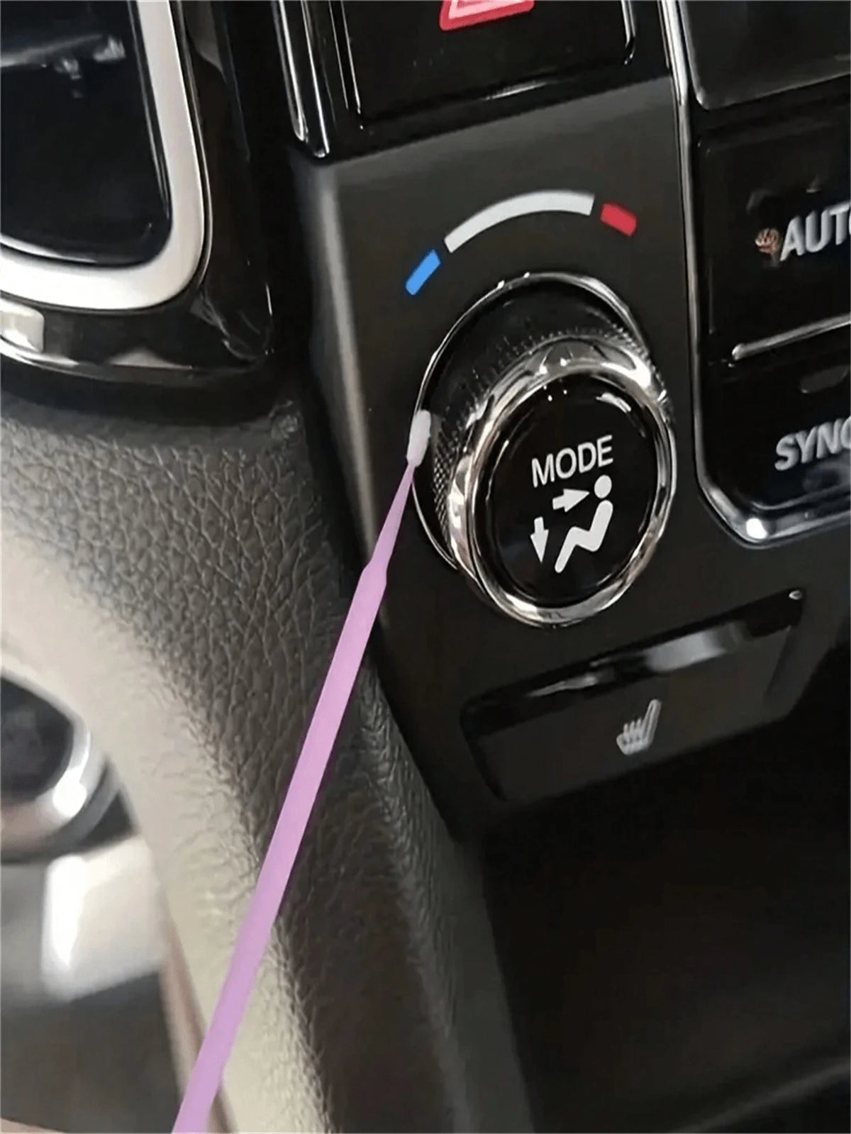 Premium Nylon Car Detailing Brush Set- Efficient Car Interior Detail Cleaning Tools, Dashboard Vent Brush, Narrow Crevice Cleaner- Easy To Use, Versatile