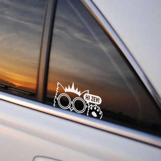Princess Donut Window Sticker, Dungeon Crawler Car Sticker, Perfect For Car Accessories And Decoration