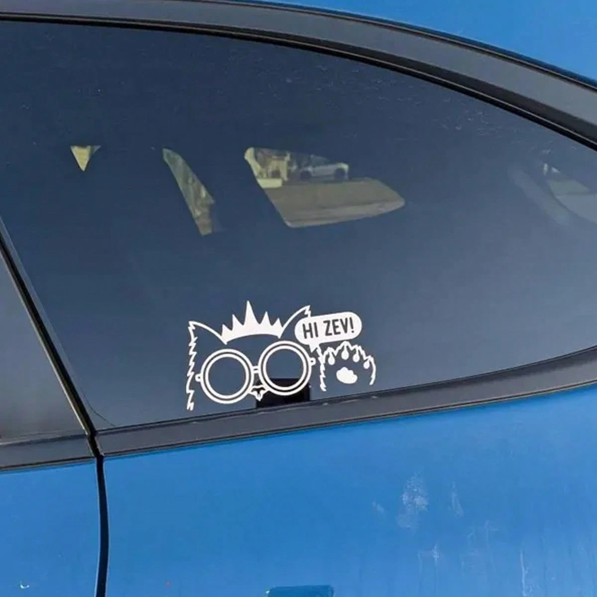 Princess Donut Window Sticker, Dungeon Crawler Car Sticker, Perfect For Car Accessories And Decoration